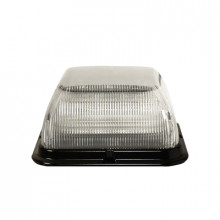 Eb7185cac Ecco Baliza LED Bicolor Cuadrada Base De Polipro