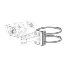 Fcpole00 Flir Adaptador De Poste Para Camara Termica Flir Se