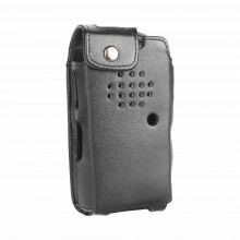 Fsmte390 Syscom Funda Reforzada De Piel Para Radios TE-390.