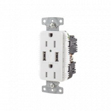 HUBUSB15A5W HUBBELL tomacorrientes - extensiones electr