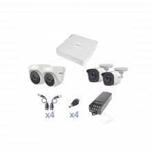 Kestxlt2b2dw Epcom KIT TurboHD 720p / DVR 4 Canales / 2 Cama