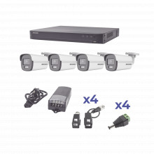 Kh1080p4bc Hikvision KIT COLORVU TURBOHD 1080p / DVR 4 Canal