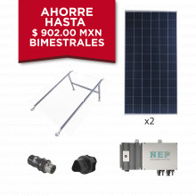 Kit1bdm600poli Epcom Kit Solar Para Interconexion De 550 W D