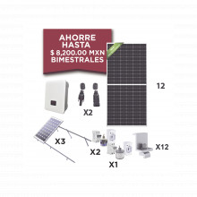 Kitepcom5k450 Syscom Kit Solar Para Interconexion De 5 KW De