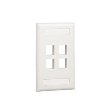 Nk4fwhy Panduit Placa De Pared Vertical Salida Para 4 Puert
