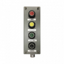 PBS4 Federal Signal Industrial Botonera Cuadruple de uso rud