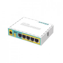 Rb750upr2 Mikrotik hEX PoE LITE RouterBoard 5 Puertos Fas