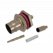 Rfb1117bt04 Rf Industriesltd Conector BNC Hembra/ Chasis En