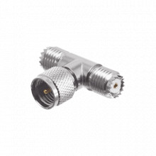 Rfu631 Rf Industriesltd Adaptador En T De Conector Mini-UH