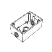 Rr0282 Rawelt Caja Condulet FS De 3/4 19.05mm Con Tres Bo