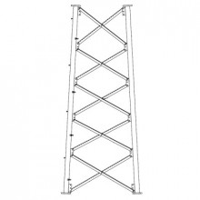Ssv7n165 Rohn Seccion 7 Base Para Torre Autosoportada Linea