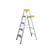 Syset4 Surtek Escalera De Aluminio Tipo Tijera 4 Peldanos
