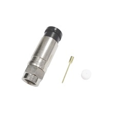 Tt11f02 Epcom Titanium Conector F Macho De Compresion Para C