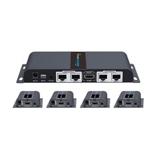 TVT017009 SAXXON SAXXON LKV714PRO- Kit Extensor HDMI de 4 Pu
