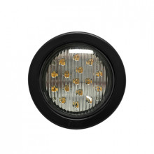 X3945a Ecco Luz Direccional LED Ambar Circular Con Montaje D