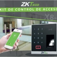 ZAS061008 Zkteco ZKTECO X8BT - Kit para Control de Acceso u