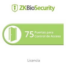 Zkbsac75 Zkteco Licencia Para ZKBiosecurity Permite Gestiona