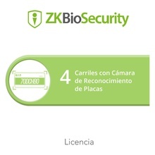 Zkbsparklpr4 Zkteco Licencia Para ZKBiosecurity Para Modulo