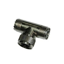 Syscom Arf1011nd Adaptador T AMPHENOL De Doble UHF Hembra S