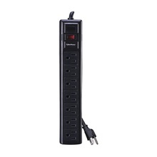 Csb706 Cyberpower Multiconector Con Supresor De Picos Y Filt