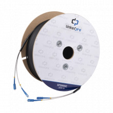 Ef300sc Linkedpro Carrete De Fibra Optica Monomodo Con Conec