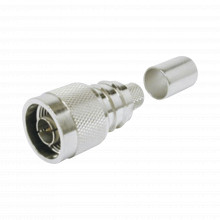 Ez400nm75 Tane Conector N Macho Plegable Con Pin Cautivo Par