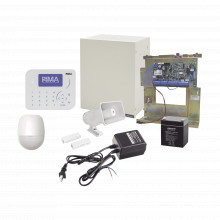 Forcekt2 Pima Kit De Alarma Con Sensores Cableados Conexion