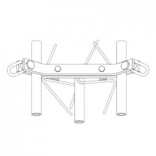 GA25GD ROHN accesorios para torres arriostradas