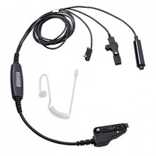 Khs12bl Kenwood Microfono Con Audifono 3 Cables Color Negro