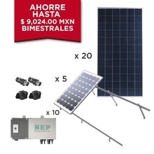 Kit10bdm600poli Epcom Kit Solar Para Interconexion De 5.5 KW