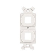 Nk2106mfwh Panduit Marco De Modulo Duplex Para Placas Front
