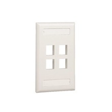 Nk4fiwy Panduit Placa De Pared Vertical Salida Para 4 Puert