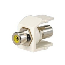 Nkrtmyiw Panduit Conector RCA Keystone Con Conector De Paso