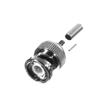 Rfb11066 Rf Industriesltd Conector BNC Macho De Anillo Pleg