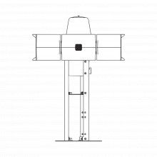Rme Federal Signal Industrial Placa De Montaje Para Techo En