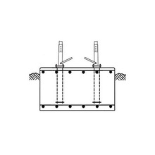 Rohn Ral10 Juego De Anclas Para Base Seccion 10. accesorios
