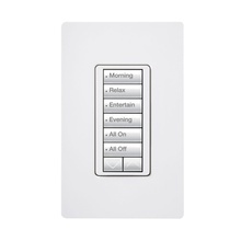 Rrdw6brlwh Lutron Electronics Teclado Seetouch 6 Botones 2