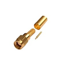 Rsa30001c Rf Industriesltd Conector SMA Macho De Anillo Ple