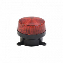 SFSTRR Sfire Mini estrobo color Rojo con montaje de pestana