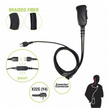SNP1W22SBF PRYME microfono - audifono