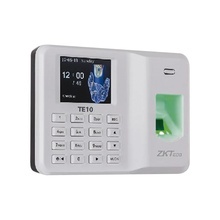 Te10 Zkteco Lector De Huella Con Teclado Para Control De Asi