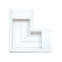 Tek100l Thorsman Seccion En L Color Blanco De PVC Auto Extin