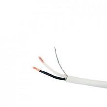 Ti20 Viakon Cable 2 Conductores Color Blanco Blindado C