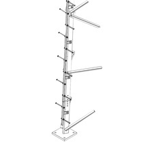 Tryststepw Trylon Escalera De 3 M Tipo Perno Con Seccion Sol