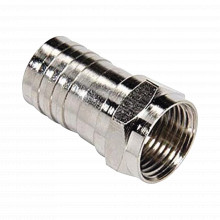 Ttcon534 Epcom Titanium Conector F Macho De Anillo Plegable