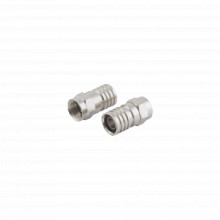 Ttcon535 Epcom Titanium Conector F Macho De Anillo Plegable