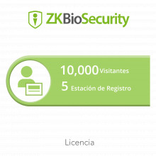 Zkbsvisp5 Zkteco Licencia Para ZKBiosecurity Permite La Gest