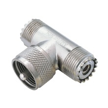 831t Syscom Adaptador En T AMPHENOL De UHF Macho PL-259 A