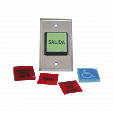 972lesmo Rci - Dormakaba Boton De Salida / MULTIPLES Placas/