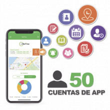 BIOTIMEAPP50 ZKTECO tiempo y asistencia
